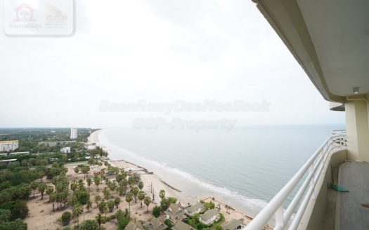 ขายคอนโด บ้านรื่นรมย์ชะอำ-หัวหิน เนื้อที่65.5ตรม. วิวทะเล โครงการติดริมชายหาดส่วนตัว ใกล้ท่าเรื่อไปพัทยา ชะอำ เพชรบุรี