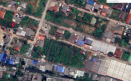 ขายถูกที่ดิน 99ตรว. 1.2ล้าน ถนนรังสิต-ปทุมซอย37 เข้าจากถนนใหญ่802เมตร อ.เมือง จ.ปทุมธานี