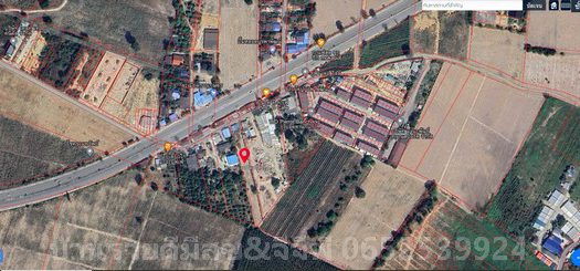 ขายที่ดินถนนบูรพาพัฒน์บ้านฉางระยอง 6ไร่2งาน80ตรว. ขายไร่ละ6ล้านบาท ผังสีเหลือง บ้านฉาง จ.ระยอง