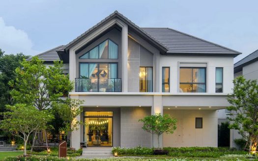 Luxury House For Sale Bangkok Boulevard บ้านหรู 2 ชั้น บางกอก บูเลอวาร์ด รามอินทรา-วัชรพล ถนนจตุโชติ แขวงออเงิน เขตสายไหม กรุงเทพมหานคร 10220