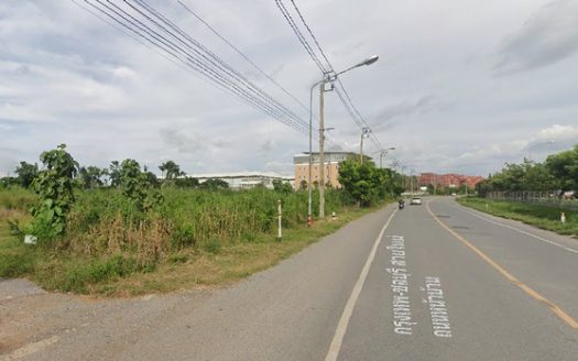 ขายที่ดินถนนเลียบคลองมอญลาดกระบัง เนื้อที่ 10ไร่ ราคาไร่ละ10,000,000 บาท  ลาดกระบัง กรุงเทพฯ