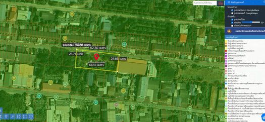 ขายที่ดินเปล่าถนนหทัยราษฏร์ เนื้อที่ 1 ไร่ ขายราคารวม 11,000,000 บาท ตำบลลาดสวาย อำเภอลำลูกกา ปทุมธานี