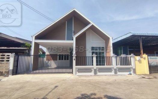 บ้านเดี่ยวสไตล์นอดิก ถนนรามคำแหง174 เนื้อที่ 122 ตารางเมตร มี 3นอน 3น้ำ ทำใหม่ทั้งหลัง แขวงมีนบุรี เขตมีนบุรี กรุงเทพมหานคร