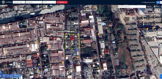 ขายที่ดินเปล่า ถนนรัชดา-สุทธิสาร ซอยจิ๊ปดำริห์ เนื้อที่ 1ไร่ 88 ตารางวา รัชดา ดินแดง กรุงเทพมหานคร