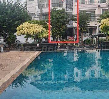 ขายถูกมากทาวน์โฮม 3 ชั้น ม.กลางเมือง ถนนกรุงเทพกรีฑา (เนื้อที่ 22.2 ตารางวา ขายราคา 3.8 ล้าน) สะพานสูง สะพานสูง กรุงเทพฯ