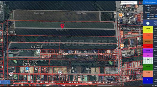 ขายที่ดินสีเขียว ถนนเจ้าทุนทหารคุ้มเกล้า (เนื้อที่ 47 -3 -81 ไร่ ขายไร่ละ 5.2 ล้าน รวมเป็นเงิน 249,350,000 บาท)  ลาดกระบัง กรุงเทพ 10520