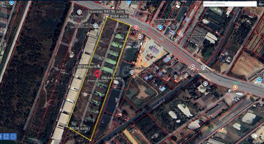 ขายที่ดินสีเหลือง ถนนเทพราชลาดกระบัง (เนื้อที่ 19 -3 -1ไร่ ขายไร่ละ 6.5 ล้าน รวมเป็นเงิน 123,500,000 บาท) อ.บ้านโพธิ์ จ.ฉะเชิงเทรา 24140