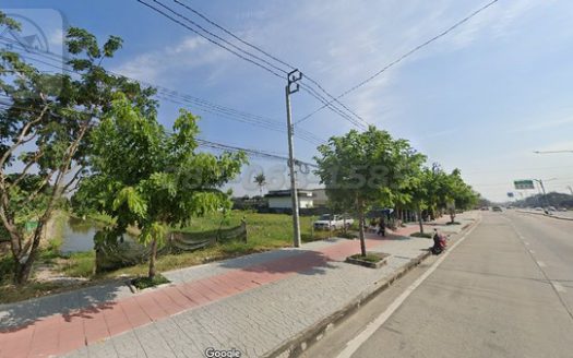 ขายที่ดินติดถนนเลียบวารี สร้างโกดัง (เนื้อที่ 3-2-33.7  ไร่ ขายไร่ละ 12 ล้านบาท รวมเป็นเงิน 43 ล้านบาท) โคกแฝด หนองจอก กรุงเทพฯ 10530