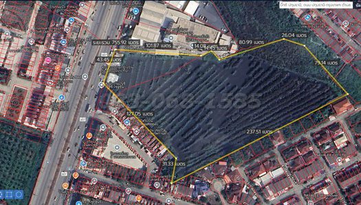 ขายถูกที่ดินสีชมพูสำหรับสร้างหมู่บ้าน เมืองปทุม (เนื้อที่ 17-1-56 ไร่ ขายไร่ละ 7 ล้าน รวมเป็นเงิน 119 ล้านบาท) อ.เมือง จ.ปทุมธานี