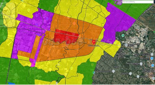 ขายถูกที่ดินสีส้ม ถนนบางนาตราด กม.29 ขาเข้า (เนื้อที่ 19-2-60 ไร่ ขายเหมาเพียง 35 ล้าน) บางบ่อ สมุทรปราการ