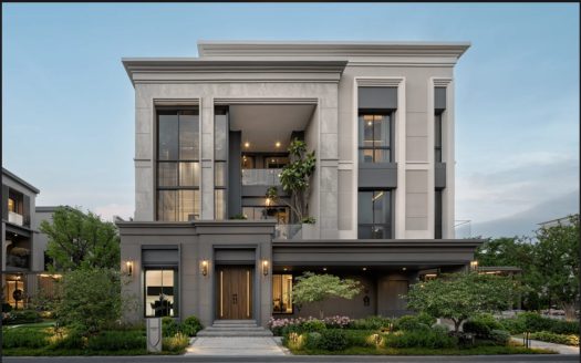 Grand Bangkok Boulevard หรู 3 ชั้น พร้อมลีฟท์ส่วนตัว ปิ่นเกล้า-บรมฯ ถนนสุขาภิบาลบางระมาด ตลิ่งชัน กรุงเทพฯ