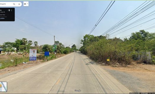 ขายถูกที่ดินคู่ขนานมอเตอร์เวย์ คลองสาม เนื้อที่ 100 ตรว. ขายราคา 7.5 แสน  อ.คลองหลวง จ.ปทุมธานี