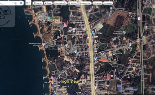 ขายที่ดิทำเลทอง นาจอมเทียน พัทยา เนื้อที่ 26-0-77.4 ไร่ ขายไร่ละ 100 ล้านบาท  นาจอมเทียน สัตหีบ ชลบุรี