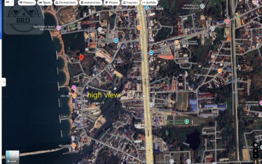 ขายที่ดิทำเลทอง นาจอมเทียน พัทยา เนื้อที่ 26-0-77.4 ไร่ ขายไร่ละ 100 ล้านบาท  นาจอมเทียน สัตหีบ ชลบุรี