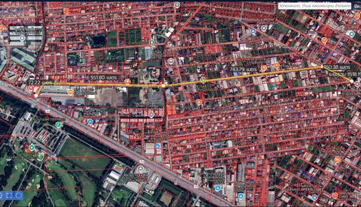 ขายที่ดินลำเลทอง ถนนรามอินทรา 5 ใกล้เซ็นทรัล เนื้อที่ 200 ตารางวา ขายตารางวาละ 100,000 บาท บางเขน กรุงเทพ