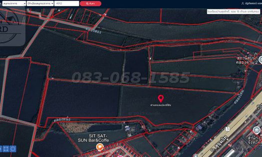 ขายถูกมากที่ดินเปล่าผังสีเหลือง ถนนบางนาตราด กม.19 เนื้อที่ 107-3-99 ไร่ ขายไร่ละ 3 ล้านบาท บางพลี สมุทรปราการ