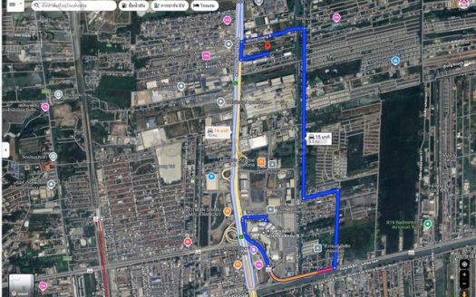 ขายถูกมากที่ดินทำเลทอง สร้างตึกสูงได้ 8 ชั้น เนื้อที่ 404.7 ตารางวา ขายยกแปลง 20 ล้านบาท รังสิต ปทุมธานี