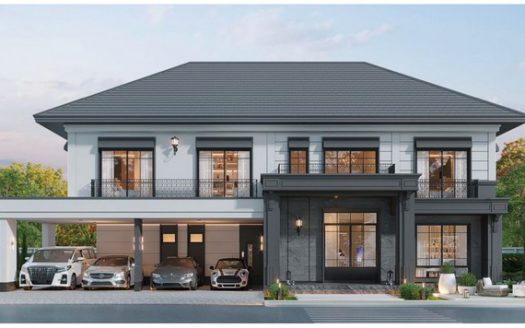 บ้านเดี่ยวหลังใหญ่โครงการใหม่ เศรษฐสิริ สะพานมหาเจษฎาบดินทร์  byแสนสิริ  เมืองนนทบุรี นนทบุรี