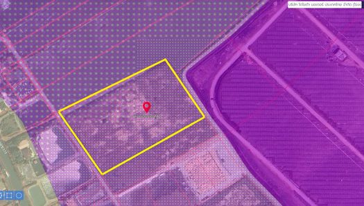 ขายที่ดินสีม่วงสร้างโรงงาน บ้านโพธิ์ เนื้อที่ 15-3-29 ไร่ ขายไร่ละ 5 ล้าน อ.บ้านโพธิ์  จ.ฉะเชิงเทรา