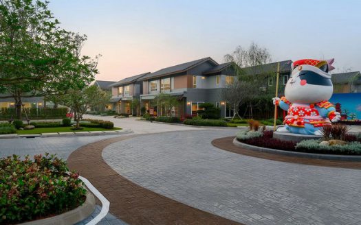 บ้านเดี่ยวบ้านแฝดโครงการใหม่ อณาสิริ by แสนสิริ น่าอยู่มาก สรงประภา 4 ห้องนอน ดอนเมือง กรุงเทพฯ