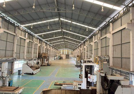 น่าซื้อม๊ากม๊าก โรงงาน+โกดัง+อาคารสำนักงาน  เนื้อที่ 6-1-2 ไร่ ราคา 120 ล้าน บางพลี สมุทรปราการ