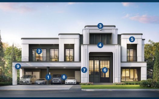 บ้านเดี่ยวหลังใหญ่โครงการใหม่ เศรษฐสิริ วงแหวน-วัชรพล by แสนสิริ คลองสามวา กรุงเทพมหานคร