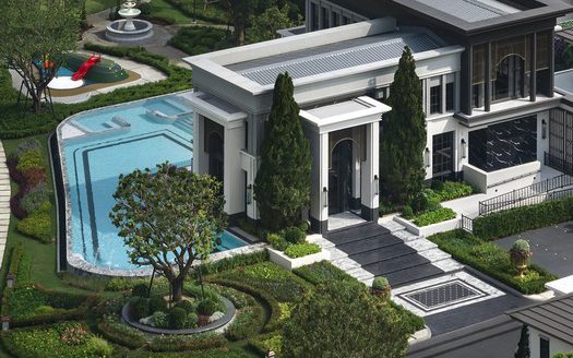 บ้านเดี่ยวหลังใหญ่โครงการใหม่ เศรษฐสิริ เสรีไทย by แสนสิริ คันนายาว กรุงเทพมหานคร