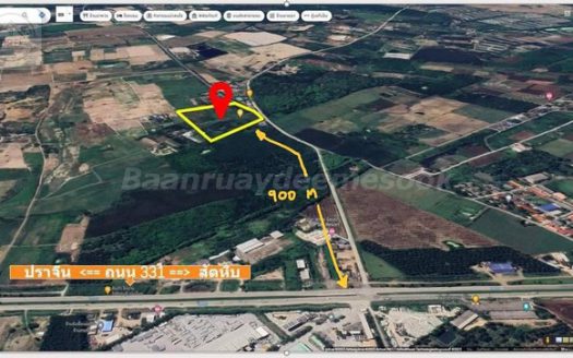 ที่ดิน สร้างโรงงาน สร้างโกดัง คลังสินค้า เนื้อที่ 25-2-29.1 ไร่ ไร่ละ 2 ล้านบาท บ้านบึง ชลบุรี