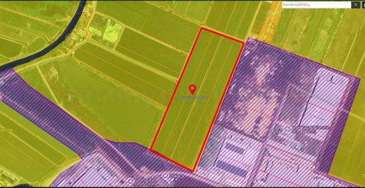 ที่ดินติดถนนเทพราชลากระบัง เนื้อที่ 51-1-167 ไร่ ไร่ละ 10 ล้าน รวมเป็นเงิน 520 ล้านบาท อ.บางบ่อ สมุทรปราการ