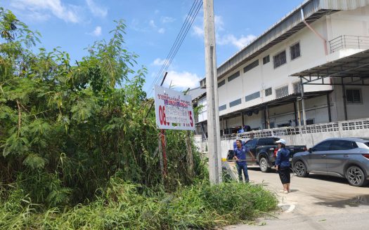 ที่ดินสีม่วงเข้ม ถนนเทพารักษ์ ซอยไทยประกัน3 บางนาตราด สร้างโรงงาน สร้างโกดัง เนื้อที่ 220 ตารางวา ขาย 7 ล้านบาท บางพลี สมุทรปราการ
