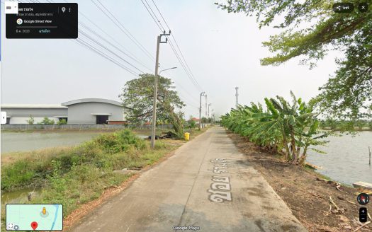 ที่ดินบางนาตราด บางบ่อ สร้างโกดัง เนื้อที่ 6-3-25 ไร่ ขายไร่ละ 4.5 ล้านบาท ถนนรัตนะโกสินธุ์200ปี บางบ่อ สมุทรปราการ