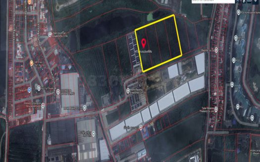 ขายที่ดินทำเล สร้างโรงงาน สร้างโกดัง ถนนบางนาตราด กม. 16 เนื้อที่ 11-3-18 ไร่ บางพลี สมุทรปราการ