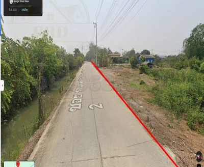 ที่ดินถนน347 สามโคก ปทุม เนื้อที่ 5 ไร่ ขายไร่ละ 4 ล้านบาท ใกล้ ม.รัตนบัณฑิต สามโคก จ.ปทุมธานี