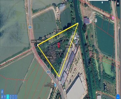 ที่ดินสีม่วง บางนา กม.19 ,คลองส่งน้ำ ,สป.1011 เนื้อที่ 4-0-97 ไร่ ขายเหมา 50 ล้าน พร้อมโอน บางพลี สมุทรปราการ