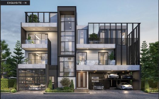 Luxury House For Sale 95E1 – Ninety Five East One 4ชั้น พร้อมลิฟต์ขึ้นลง เลียบด่วนรามอินทรา บางกะปิ กรุงเทพมหานคร