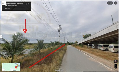 ขายที่ดินผังสีม่วงเข้ม ถนนบางนาตราด กม.36 วัดพิมพาวาส เนื้อที่ 31 ไร่ ถนน ปส.5004 คลองนิยมยาตรา บางบ่อ สมุทรปราการ 10560