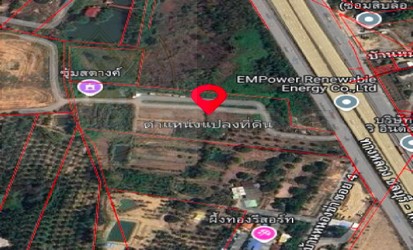 ที่ดินบางพระ ศรีราชา สร้างโกดัง+โรงงาน เนื้อที่ 14-0-17 ไร่ ไร่ละ 6 ล้าน บางพระ ศรีราชา ชลุบุรี