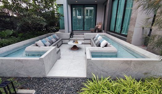 Grand Bangkok Boulevard 3 ชั้น บางนา คู่ขนานกาญจนาภิเษก ประเวศ กรุงเทพมหานคร ราคา 40.9 ล้าน 567 SQM. 93 SQW. 5 นอน 6 น้ำ 5 ที่จอดรถ