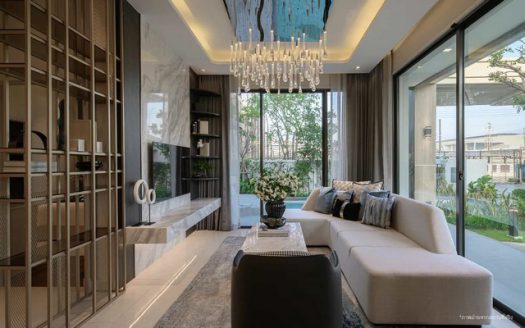 Bangkok Boulevard หรู 2 ชั้น บางนา กม.5 บางแก้ว บางพลี สมุทรปราการ ราคา 43.4 ล้าน 441 SQM. 95 SQW. 4 นอน 5 น้ำ 4 ที่จอดรถ