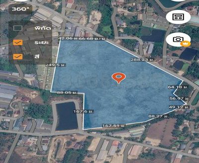 ทีดินสีม่วงลาย พานทอง เนื้อที่ 58-3-91 ไร่ ขายไร่ละ 10 ล้าน ทำเล EEC ต.พานทอง อ.พานทอง จ.ชลบุรี