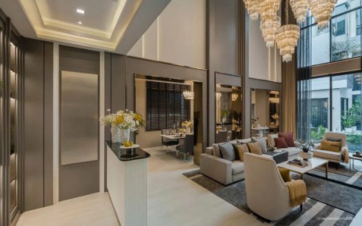 The Gentry Kaset Nawamin 3 ชั้น เดอะเจนทริ เกษตร-นวมินทร์ บึงกุ่ม กรุงเทพมหานคร ราคา 55.9 ล้าน 550 SQM. 94 SQW. 5 นอน 6 น้ำ 4 ที่จอดรถ