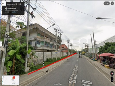 ขายที่ดินถนนท้ายบ้านสมุทรปราการ เนื้อที่ 19-2-91 ไร่ ไร่ละ 16 ล้าน ถนนท้ายบ้าน เมืองสมุทรปราการ
