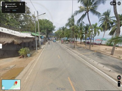 ขายที่ดินพัทยานาจอมเทียน ติดถนนหน้าหาด ฝั่งทะเล เนื้อที่ 5-2-27 ไร่ บางเสร่ ชลบุรี